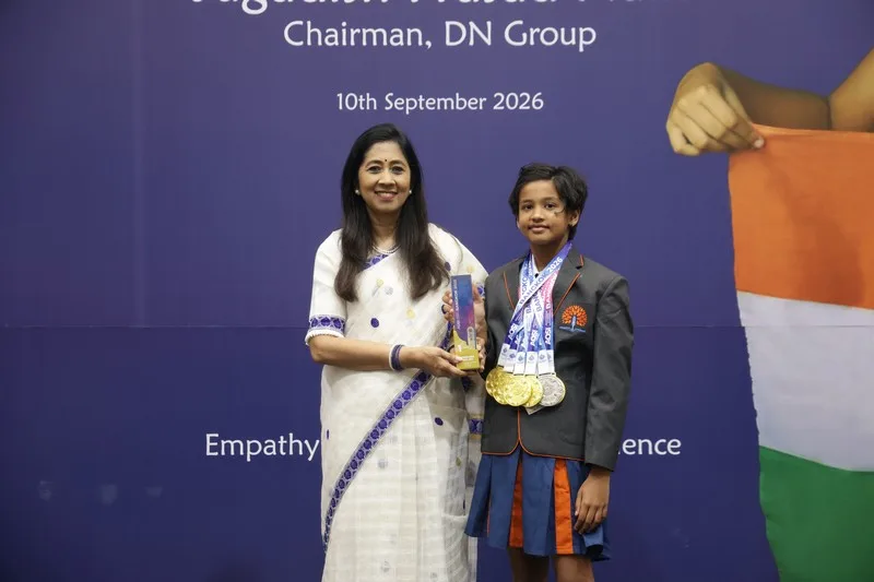 FELICITATION CEREMONY FOR SWIMMING SENSATION